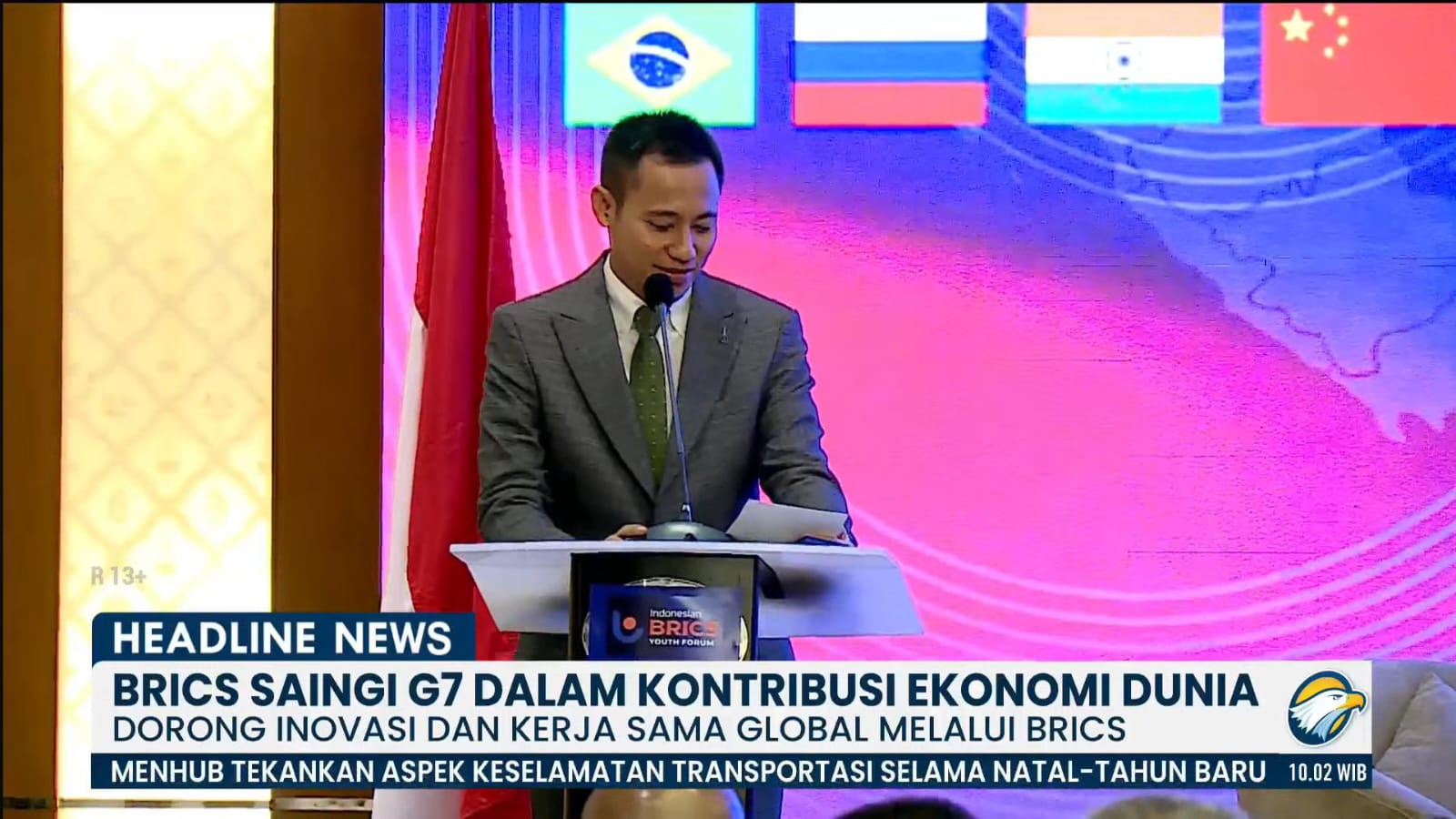 Gebrak Panggung Dunia! Syafi'i Efendi Bawa Semangat Diplomasi Pemuda Lewat Indonesian BRICS Youth Forum 2025