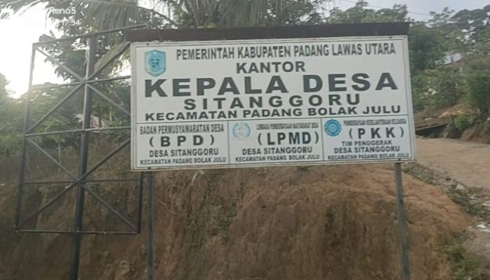 Diduga Anggaran ATK Ta 2023,2024 Desa Sitanggoru Kab Paluta Sarat ” Kepentingan “