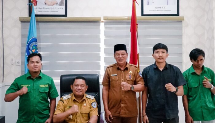 Wabup Labuhanbatu H Jamri ST Terima Audiensi PD Pemuda Persis Labuhanbatu Raya, Bahas Sinergi Membangun Desa Menata Kota