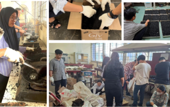 Solusi Ramah Lingkungan, Tim Sipil POLMED Sulap Limbah AC-WC Jadi Tambal Jalan