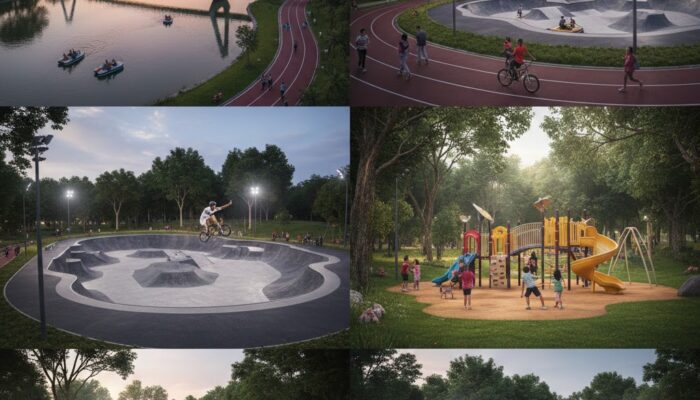 Warga Medan Serbu Taman Cadika untuk Olahraga & Santai, Fasilitas Kursi dan Gazebo Jadi Sorotan