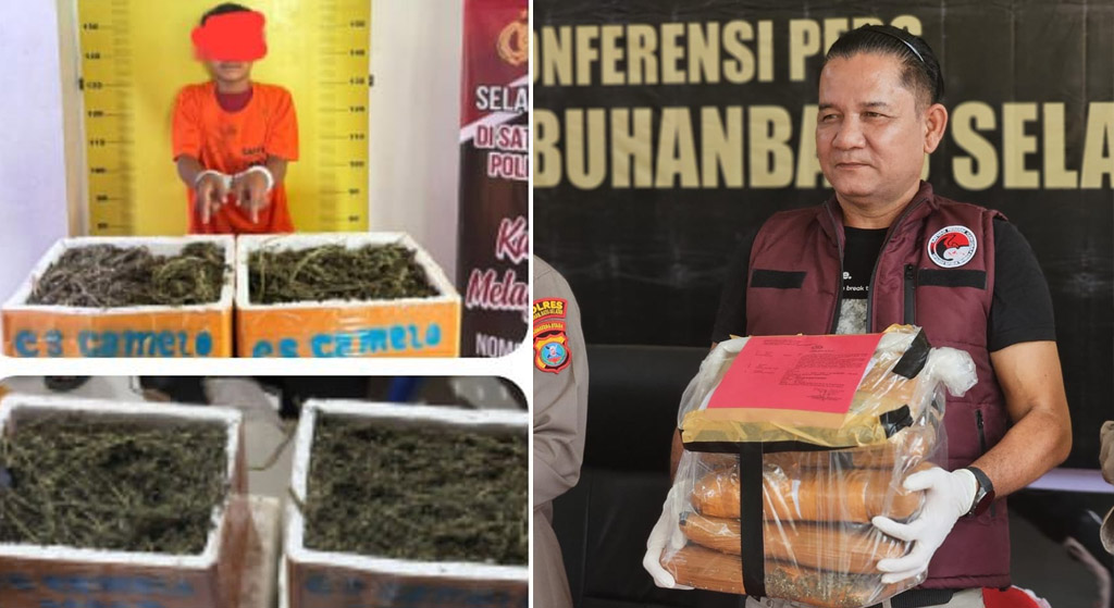 Pemuda Persis Labuhanbatu Raya Puji Ketegasan AKP M. Lumban Gaol Sikat Mafia Ganja 41 Kg