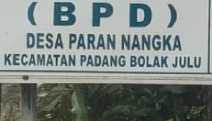 BPD Parannakka Paluta Diminta ” Angkat Suara” Soal Kegiatan Siluman Dana Desa 
