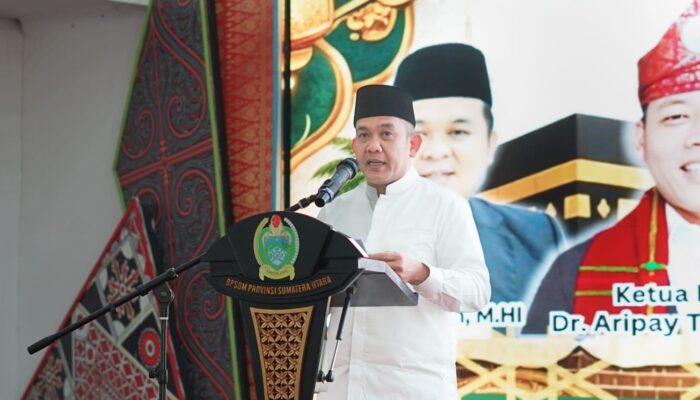 IKLAB Raya Tepung Tawari Ratusan Jamaah Calon Haji Labuhanbatu Raya, Dr Aripay: Tradisi Doa dan Silaturahmi