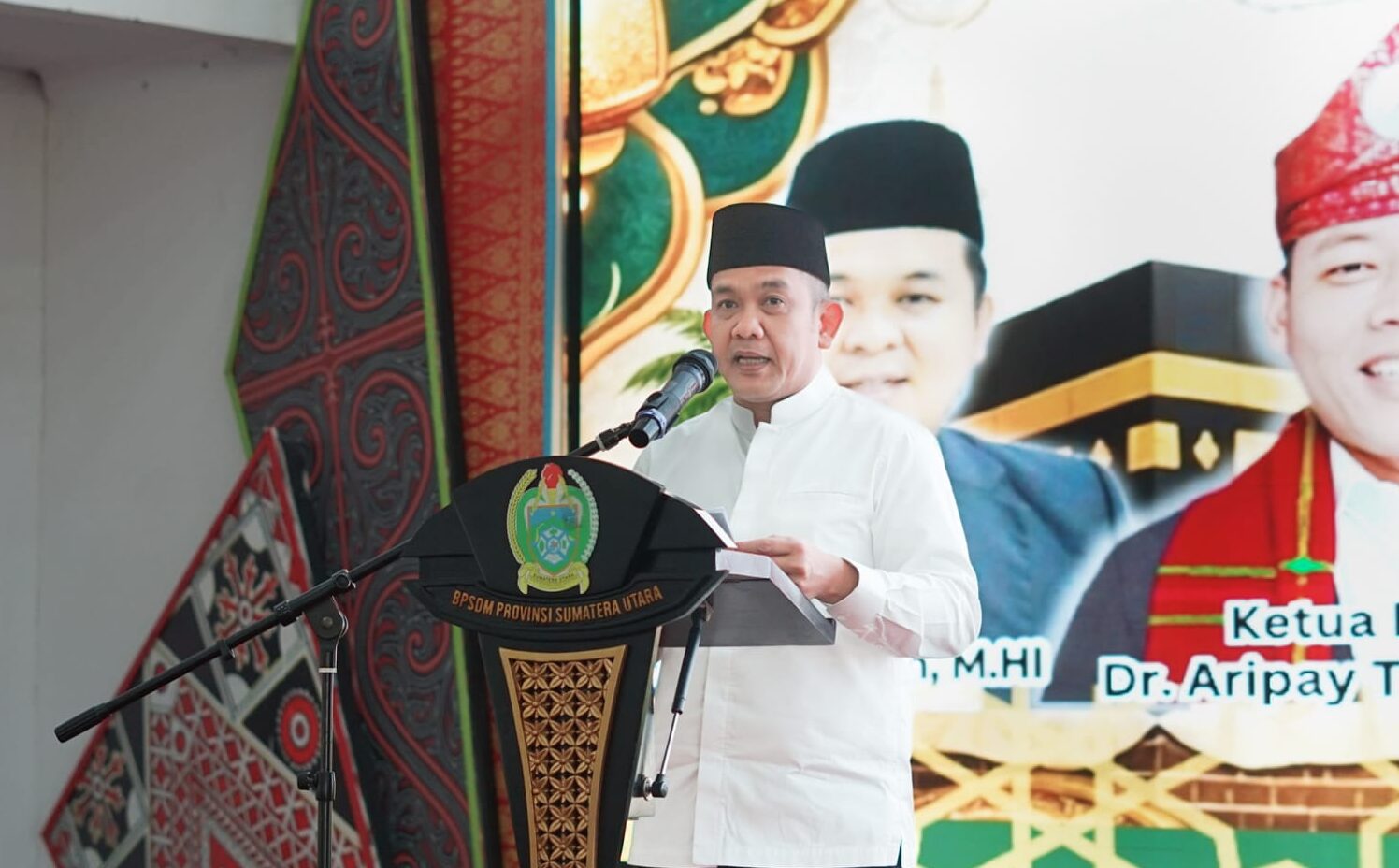 IKLAB Raya Tepung Tawari Ratusan Jamaah Calon Haji Labuhanbatu Raya, Dr Aripay: Tradisi Doa dan Silaturahmi