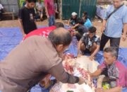 PT Medan Bersama Sukses Potong Hewan Qurban Buat Karyawannya 
