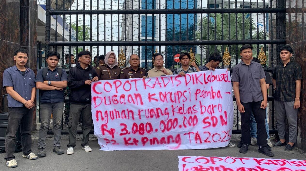 Gak Sesuai Anggaran, Perma Labusel Minta Kejatisu Bongkar 'Kongkalikong' Kadisdik Labusel