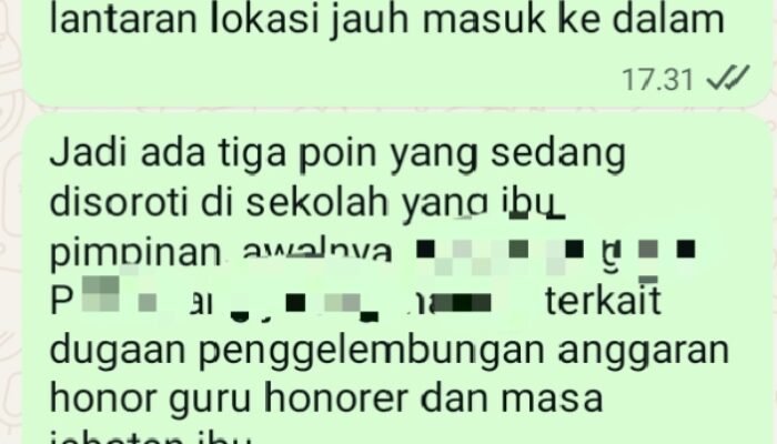 6 Hari Kepsek SDN 101228 Bungkam, Kabid SD Disdik Tapsel Malah Persoalkan Administrasi Media 