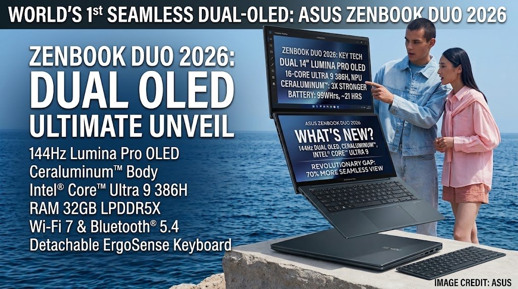 Kelebihan dan Kekurangan ASUS Zenbook DUO 2026 Sebelum Anda Membeli