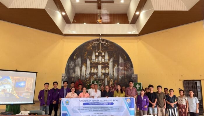 PKM Implementasi Smart Worship Display Pada Pelayanan Ibadah GKPI Kenangan Baru, Kecamatan Medan Denai Kota Medan Sumatera Utara