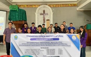 PKM Pemberdayaan “Simatah Daging” Melalui Pelatihan Generative Artificial Intelligence dan Sistem Multimedia Elektronika Untuk Mendukung Transformasi Digital Pelayanan Gereja GKPPD Padang Bulan, Kec. Medan Johor, Kota Medan, Provinsi Sumatera Utara