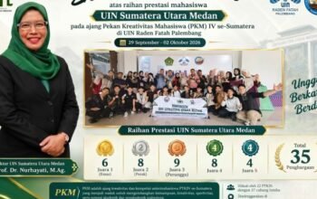 Rektor UINSU Medan Apresiasi Prestasi Mahasiswa dan Tim PKM IV PTKIN se-Sumatera 2026