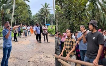 Warga Tiga Desa di Paluta Segel PT Tindoan Bujing: "Kami Siap Mati demi Tanah Ulayat"